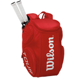 100 Year Tour Large Tennis Backpack White and Red