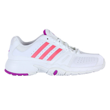 Adidas Women's Bercuda 2 Tennis Shoes-White-Pink-10